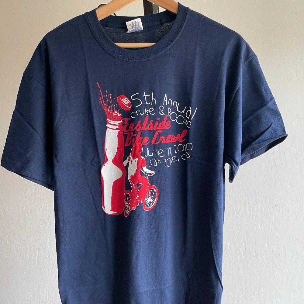 Men's Cycle Club Promo T, Size L
